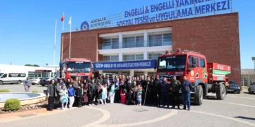 Antalyalı Down sendromlu çocuklar eğlendi haberi