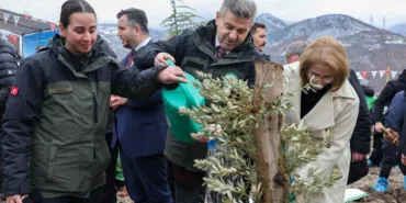 Artvin'de 21 Mart'a özel fidan dikimi haberi
