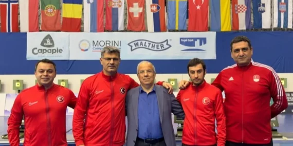 Atıcılıkta peş peşe altın gurur haberi