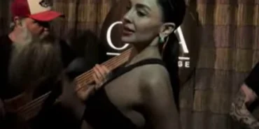 Aybüke Albere 40 derece ateşle sahneye çıktı haberi