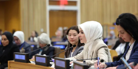 Bakan Göktaş BM'den seslendi: Kadınların her adım kalkınmaya katkıda bulunacaktır haberi