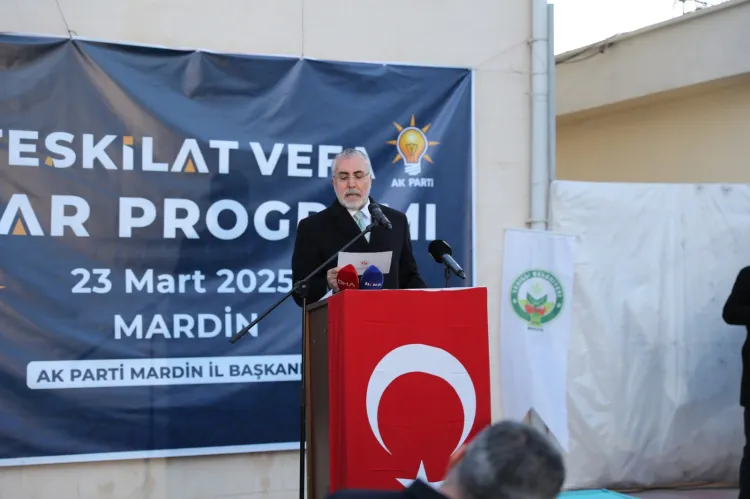 Bakan Işıkhan Mardin'de haberi