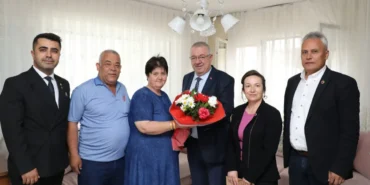 Balıkesir Edremit'te şehit ailelerine destek haberi