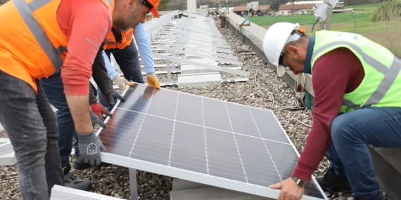 Başkan Alemdar paylaştı: GES projesinde çalışmalar başladı! haberi