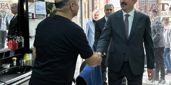 Başkan Altay esnafla ve vatandaşlarla buluştu haberi