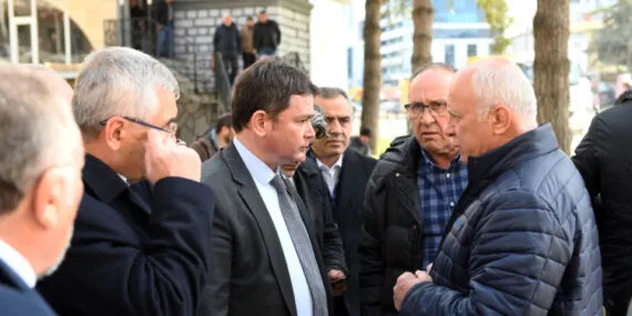 Başkan Aydın Bursa'da mahalle mahalle geziyor! haberi