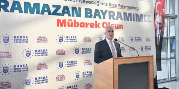 Başkan Bozbey, Büyükşehir ailesiyle bayramlaştı haberi
