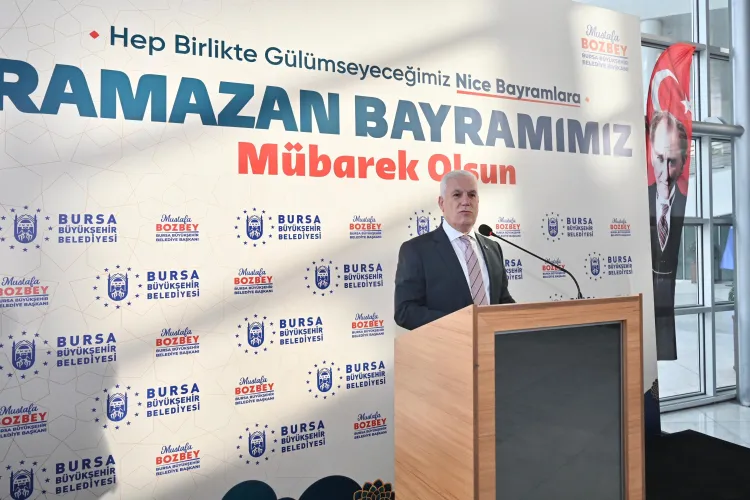 Başkan Bozbey, Büyükşehir ailesiyle bayramlaştı haberi