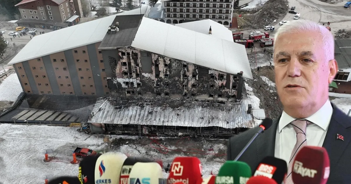 Başkan Bozbey Uludağ'daki otel yangınını değerlendirdi: Sezondan sonra olması faciayı önledi! haberi