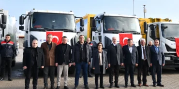 Başkan Erdem: ''Temizlik hizmetleri araç filosu hayırlı olsun'' haberi