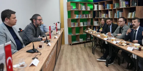 Başkan Erkan Aydın TR Düşünce Kulübü'ne konuk oldu haberi