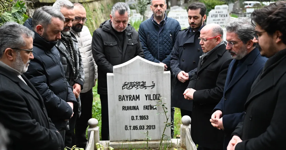 Bayram Yıldız dualarla anıldı haberi