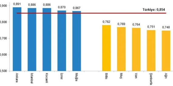 Beşeri kalkınmada hangi iller yükseldi, hangi iller düştü? haberi