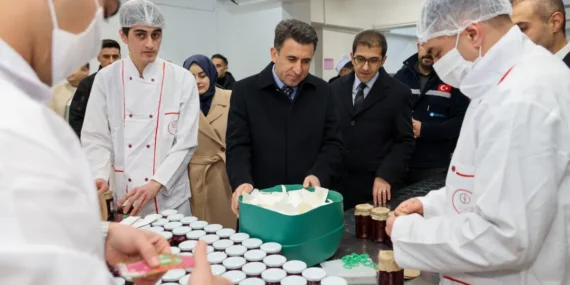 Bilecik Gölpazarı Açık Ceza İnfaz Kurumu'nda derslik açılışı haberi