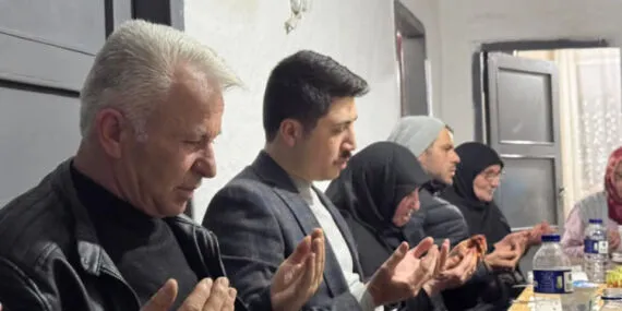 Bilecik Kaymakamı, şehit ailesinin sofrasına konuk oldu haberi