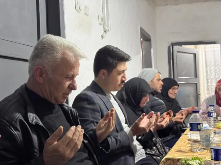 Bilecik Kaymakamı, şehit ailesinin sofrasına konuk oldu haberi