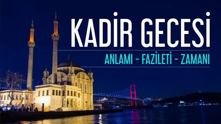 Bin aydan daha hayırlı... Kadir Gecemiz mübarek olsun haberi