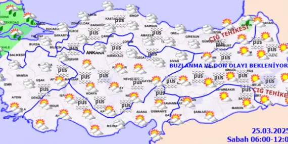 Bugün yurtta hava sıcaklıkları nasıl olacak? haberi