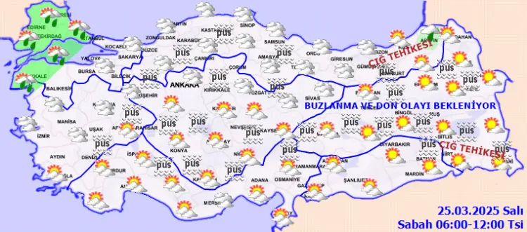 Bugün yurtta hava sıcaklıkları nasıl olacak? haberi