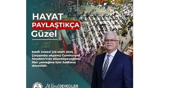 Burhaniyeliler bu akşam iftarda buluşacak haberi