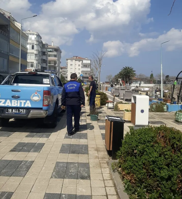 Bursa Büyükşehir Zabıtası bayramda da görev başında haberi