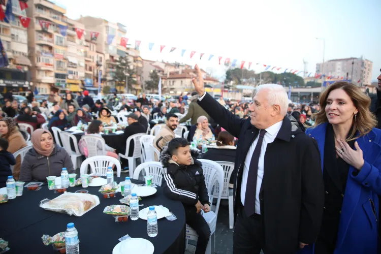 Bursa Büyükşehir’den Gemlik’te 3000 kişilik iftar sofrası haberi