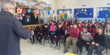 Bursa Gemlik'te öğrencilere 'çevre' farkındalığı eğitimi haberi