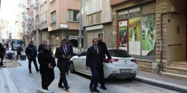 Bursa Gemlik'te yol çalışmaları hız kesmiyor haberi