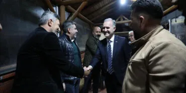 Bursa İnegöl'de Hafız Halil İbrahim Baş Yeniceköy Mahallesi cemaatiyle buluştu haberi