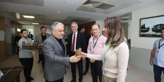 Bursa İnegöl'de hekimler unutulmadı haberi