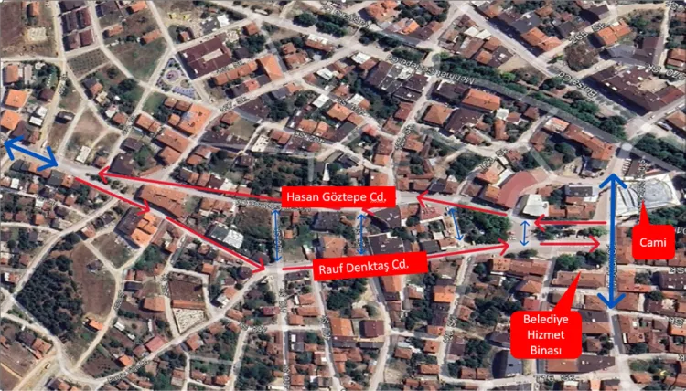 Bursa İnegöl'de iki mahallede tek yön uygulaması haberi