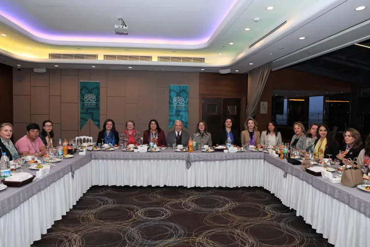 Bursa Nilüfer'de Başkan Özdemir kadınlarla buluştu haberi