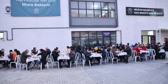 Bursa Nilüfer’de iftar sofraları dayanışmayı artırıyor haberi