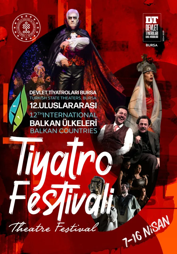 Bursa Uluslararası Balkan Ülkeleri Tiyatro Festivali'ne geri sayım başladı haberi