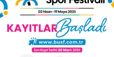 Bursa Uluslararası Spor Festivali için geri sayım başladı haberi