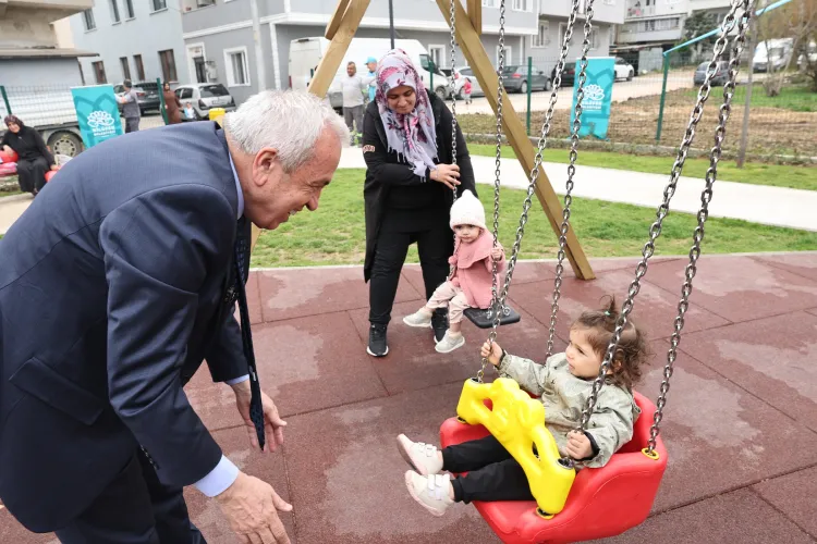 Bursa'da Işıktepe Mahallesi’ne yeni park ve taksi durağı  haberi