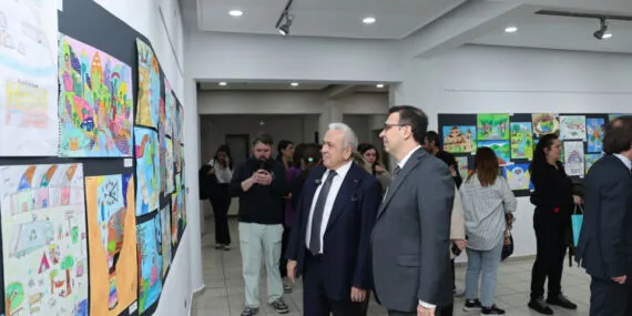 Bursa'da Nilüfer'e çocukların gözünden bakıldı haberi