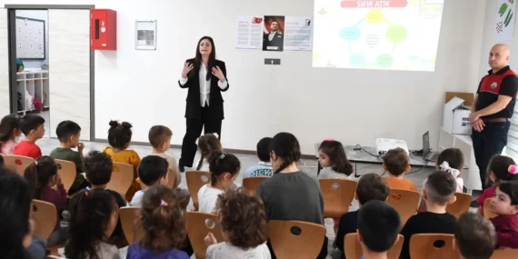 Bursa'da Osmangazili miniklere 'sıfır atık' eğitimi haberi