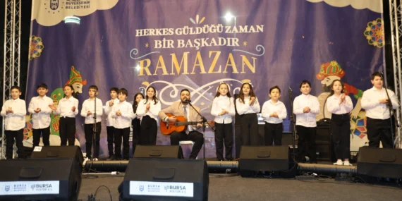 Bursalı çocuklardan Su Günü’ne özel konser haberi