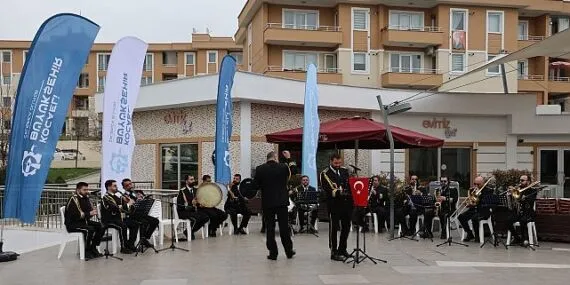 Büyükşehir bandosundan ilahi ziyafeti haberi