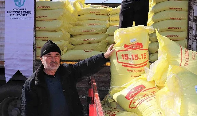Büyükşehir’den üreticiye yüzde 50 hibeli gübre haberi