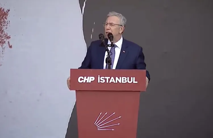 CHP, Maltepe’de özgürlük mitingi gerçekleştiriyor haberi