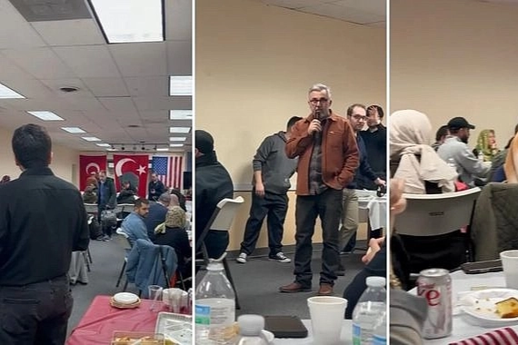 Chicago'da Türkler, Kadir Gecesi iftarında bir araya geldi haberi