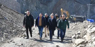 DSİ Çoruh Projeleri 26. Bölge Müdürü Yıldız, Yusufeli’nde altyapı çalışmalarını inceledi haberi