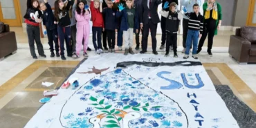 Dünya Su Günü’nde öğrencilere suyun önemi anlatıldı haberi