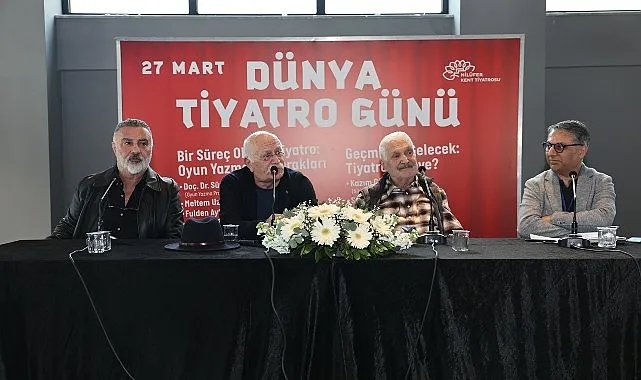 Dünya Tiyatro Günü’nde “tiyatro” konuşuldu haberi