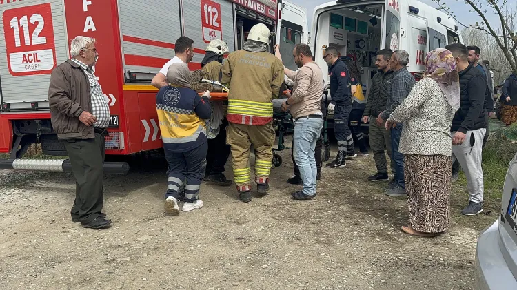 Düzce'de çift süren gençten talihsiz kaza! haberi