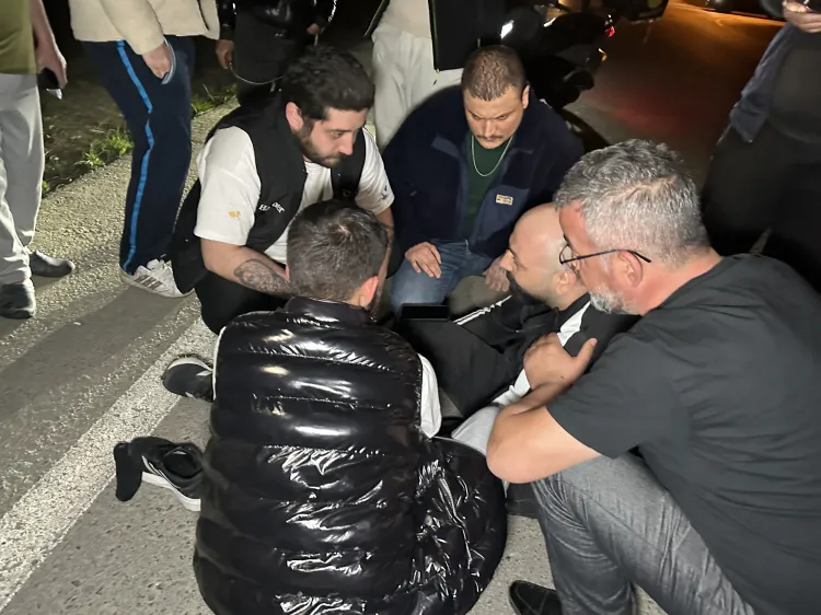 Düzce'de husumet kavgası: 1 yaralı haberi