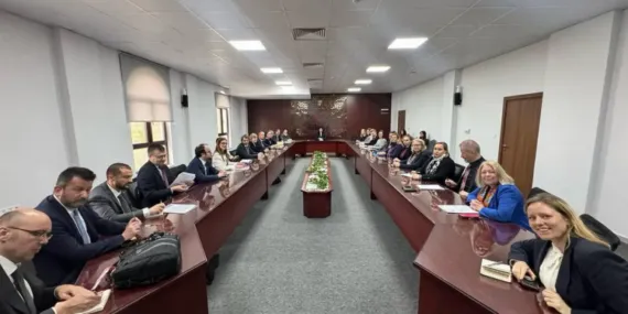 Edirne Belediyesi AB heyetini ağırladı haberi