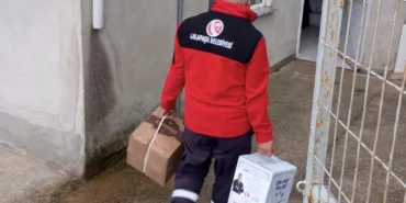 Edirne'de erzaklar ihtiyaç sahiplerine ulaştırılıyor haberi